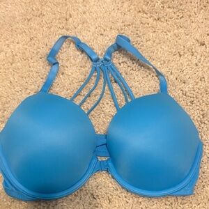 Victoria's Secret Vibrant Blue Strappy Bra